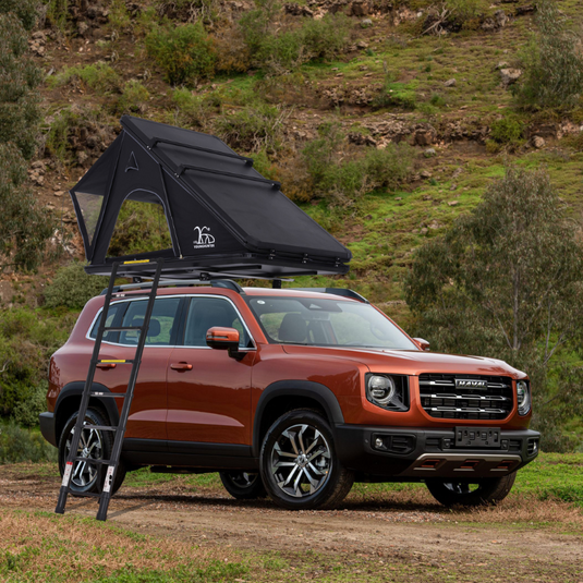 Portable overlanding tent