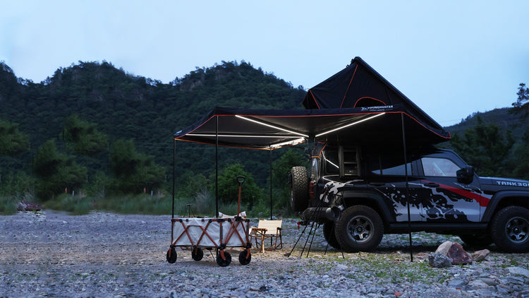 Budget-friendly overlanding tent for weekend trips