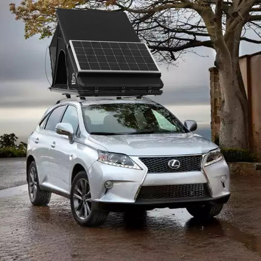 Compact roof top tent for small cars