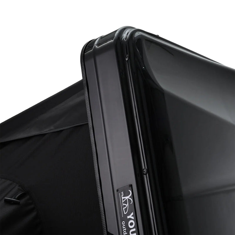 Load image into Gallery viewer, An image of a   2-4 persons camping 4x4 overland SUV truck vehicle rollover ABS hard shell rooftop tent