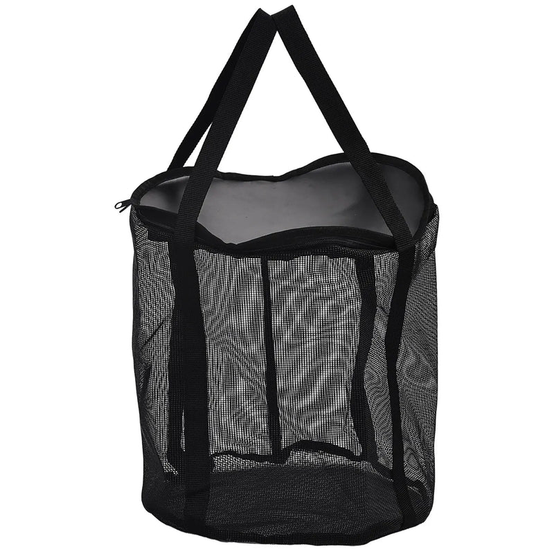 Chargez l'image dans la visionneuse de la galerie, An image of a 2 in 1 Folding Camping Washing Fishing Storage Basket Picnic Tote Water Bucket