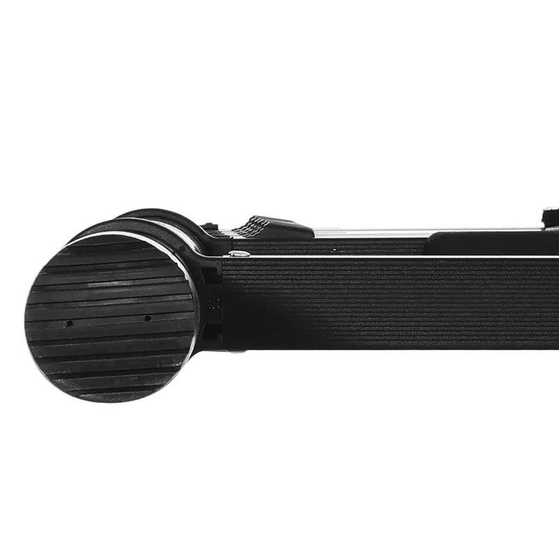 تحميل الصورة إلى عارض المعرض، An image of a 2.6m Aluminum Extension Folding Compact Portable Anti-Slip Collapsible Ladders for Roof Top Tent