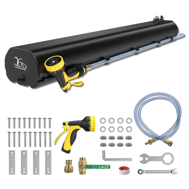 تحميل الصورة إلى عارض المعرض، An image of a   8 Gallon Overlanding Vehicle Water Storage Pressurized Water Tank for Camping Shower