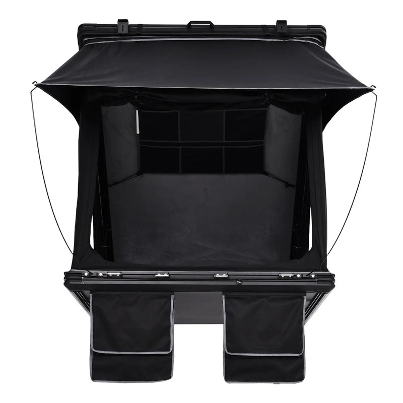 Load image into Gallery viewer, An image of a   Camping 4x4 Aluminum X shaped frame Max high ridge Triangle Roof Top Tent