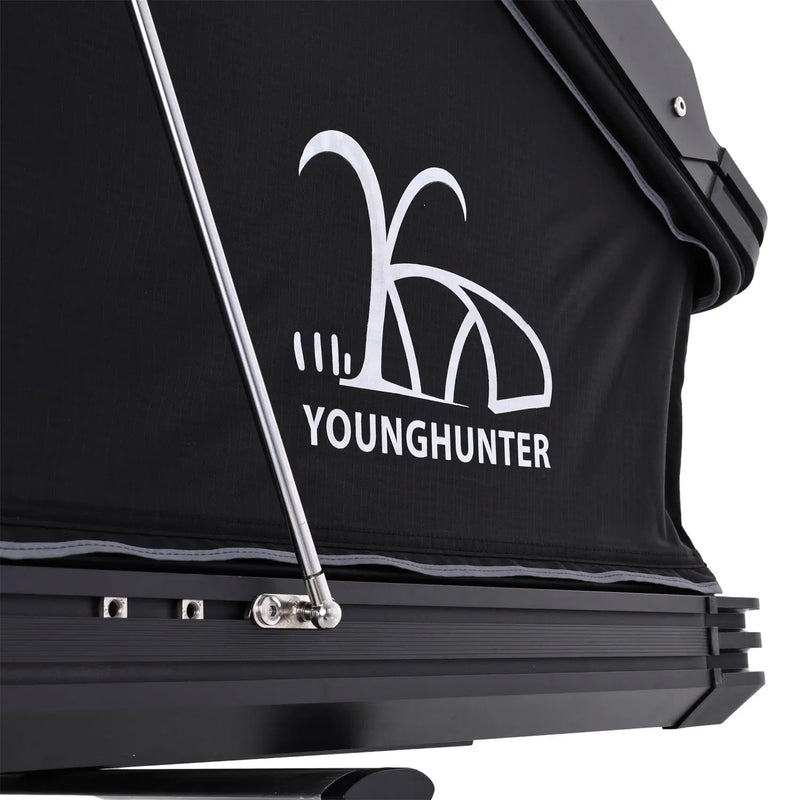 Load image into Gallery viewer, An image of a   Camping 4x4 Aluminum X shaped frame Max high ridge Triangle Roof Top Tent