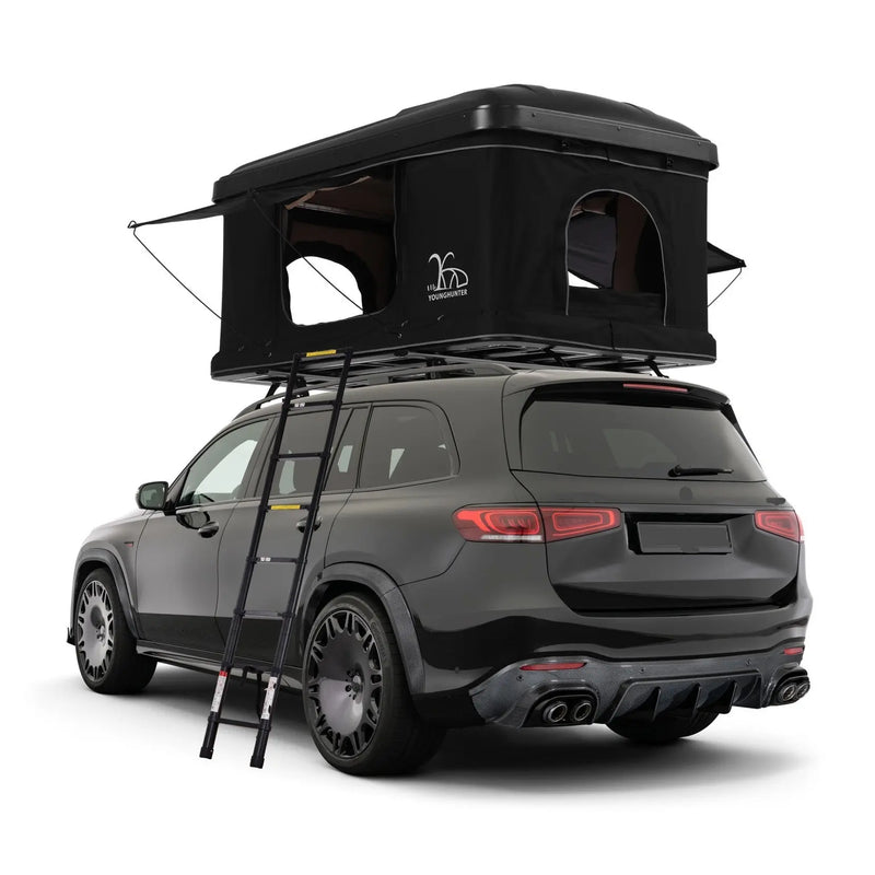 Chargez l'image dans la visionneuse de la galerie, An image of a   Camping ABS Hard Cover SUV Truck vehicle Roof top Tent Boxes