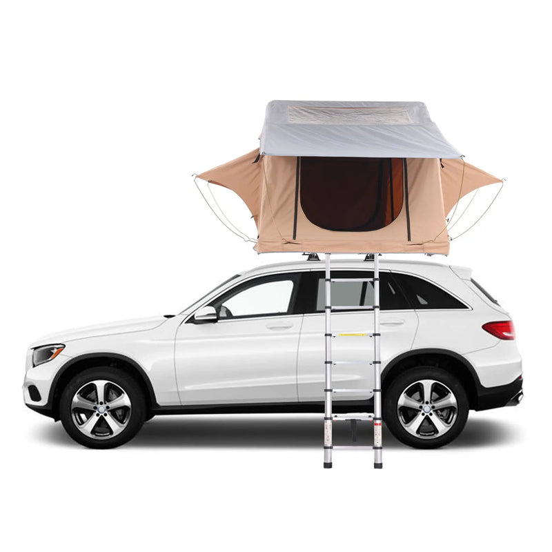 تحميل الصورة إلى عارض المعرض، An image of a   Outdoor SUV Soft Shell House Shaped Custom Camping Car Roof Tent
