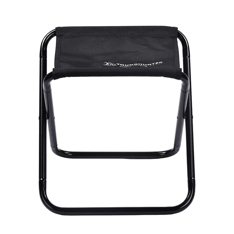 تحميل الصورة إلى عارض المعرض، An image of a   Portable Travel Camping Fishing Backpack Foot Seat Aluminum frame Mini Folding Stool