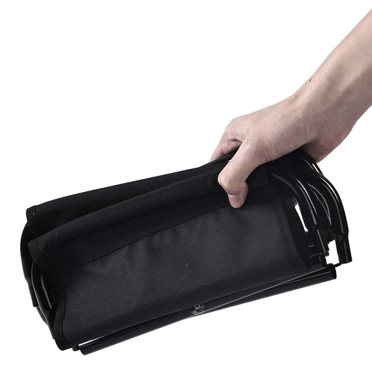 An image of a   Portable Travel Camping Fishing Backpack Foot Seat Aluminum frame Mini Folding Stool