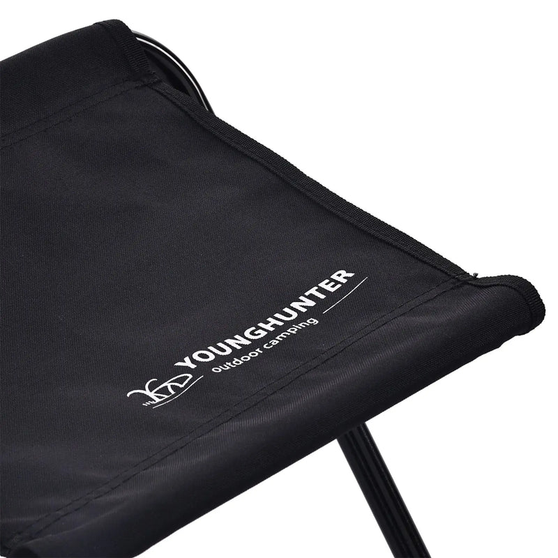 تحميل الصورة إلى عارض المعرض، An image of a   Portable Travel Camping Fishing Backpack Foot Seat Aluminum frame Mini Folding Stool