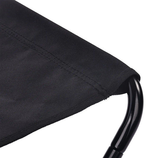 An image of a   Portable Travel Camping Fishing Backpack Foot Seat Aluminum frame Mini Folding Stool