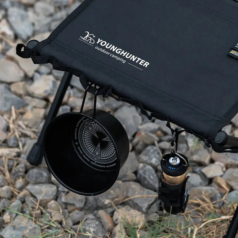 تحميل الصورة إلى عارض المعرض، An image of a   Portable Ultralight Aluminum Folding Tactical Mazza Camping Fishing stool For Beach Picnic