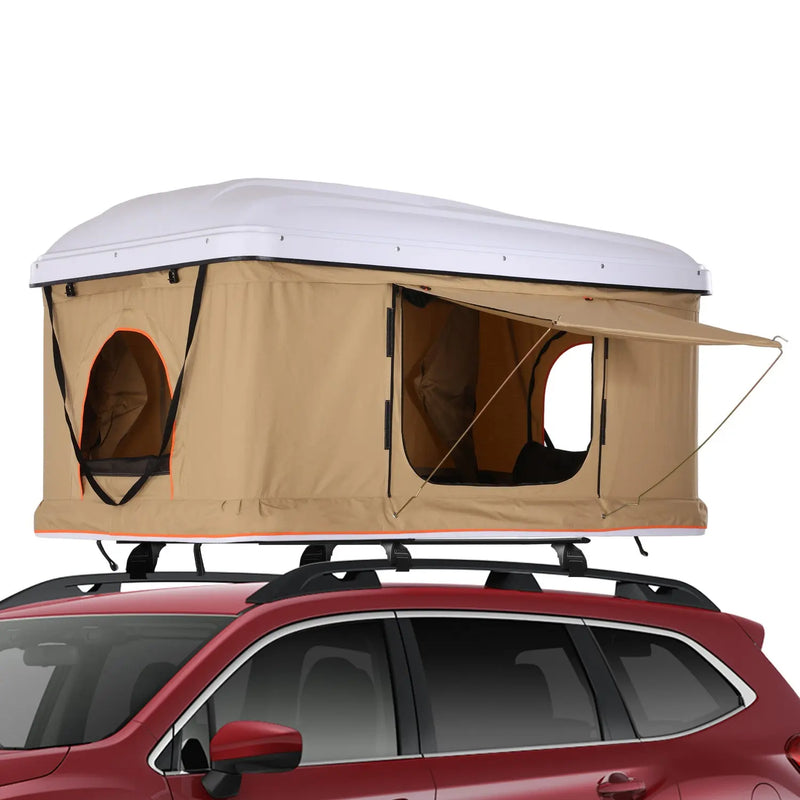 Laden Sie das Bild in Galerie -Viewer, An image of a   Straight Hard Cover Pop up Camping SUV Truck Rooftop Tents