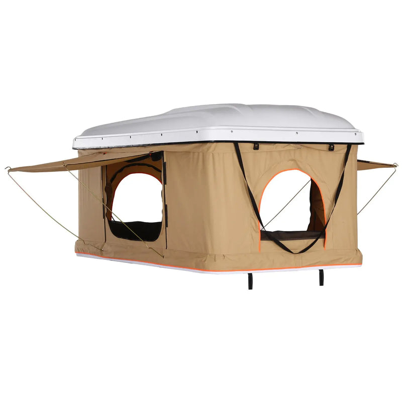 Laden Sie das Bild in Galerie -Viewer, An image of a   Straight Hard Cover Pop up Camping SUV Truck Rooftop Tents