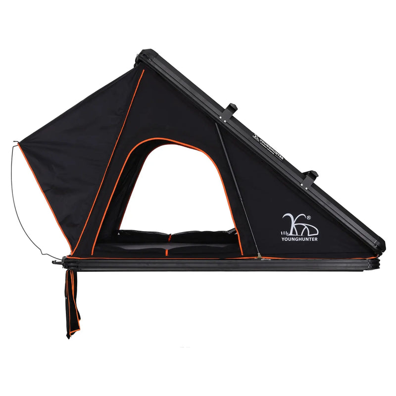 Load image into Gallery viewer, An image of a   Triangle Rtt Aluminum Hard Shell Car Fj Cruiser Roof Top Tent