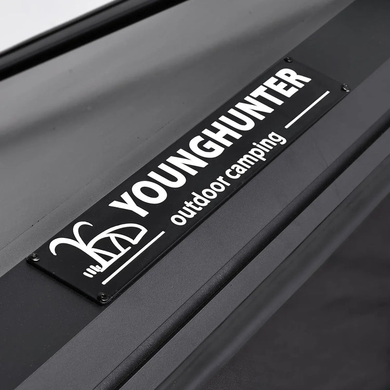 Load image into Gallery viewer, An image of a   Triangle Rtt Aluminum Hard Shell Car Fj Cruiser Roof Top Tent