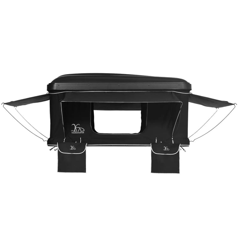 Chargez l'image dans la visionneuse de la galerie, An image of a   Truck top sleeping box pop up hardshell dual expandable car rooftop tent