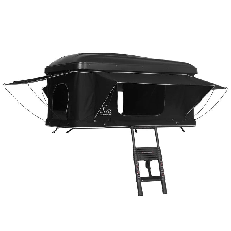Chargez l'image dans la visionneuse de la galerie, An image of a   Truck top sleeping box pop up hardshell dual expandable car rooftop tent