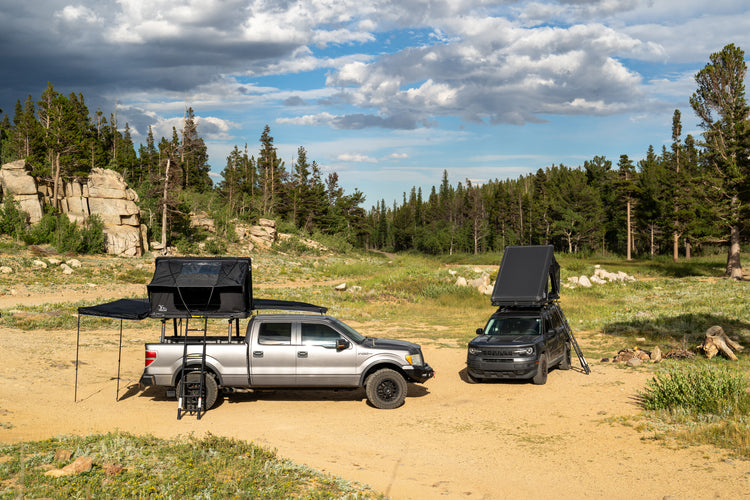 image of SUV camping gear
