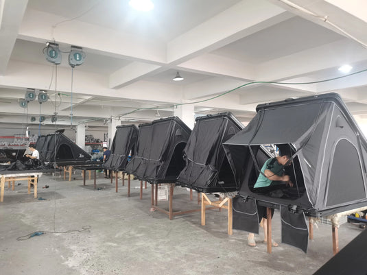 Younghunter-triangle-roof-tent-goods-production-photos