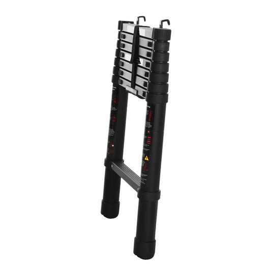 2.6m Aluminum Extension Folding Compact Portable Anti-Slip Collapsible Ladders for Roof Top Tent