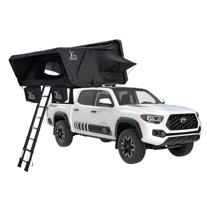 2-4 persons camping 4x4 overland SUV truck vehicle rollover ABS hard shell rooftop tent