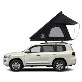 Aluminium Triangle Hard Shell Rooftop Tent with Extra Large Rainfly