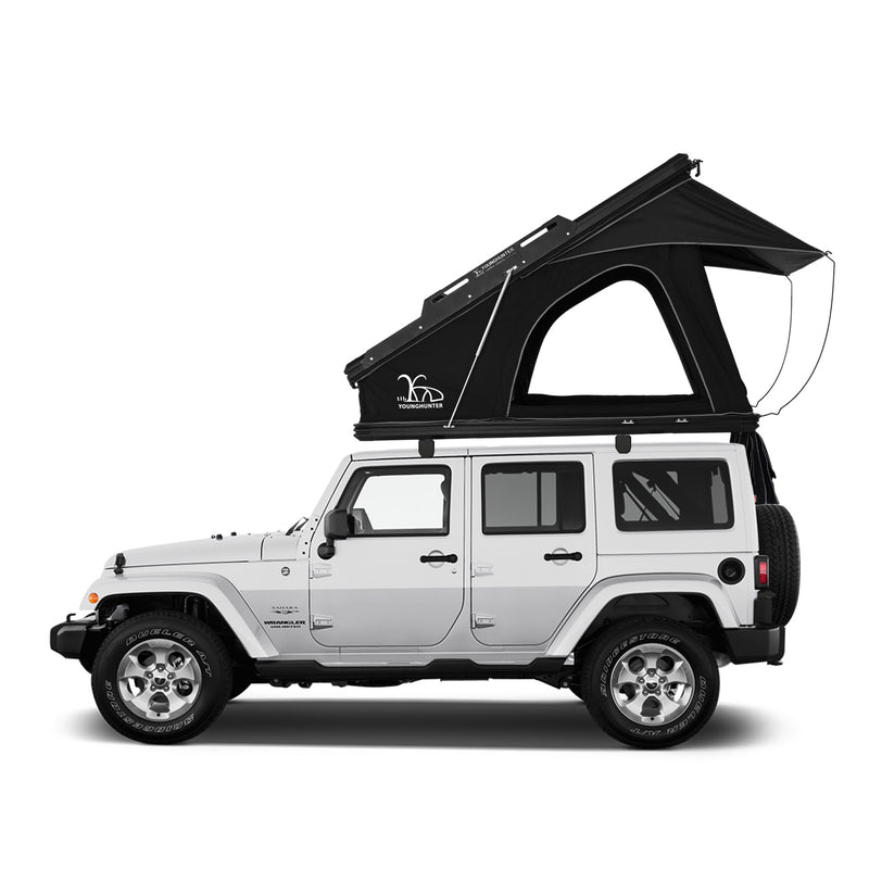 Chargez l&#39;image dans la visionneuse de la galerie, Camping 4x4 Aluminum X shaped frame Max high ridge Triangle Roof Top Tent
