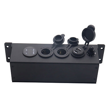 12/24V Multi-function Power Box Charger Switch Battery Charger Multi-function Power Box for Roof Top Tent