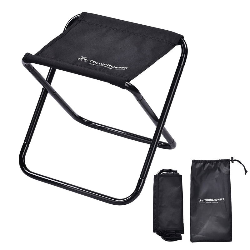 Laden Sie das Bild in Galerie -Viewer, Portable Travel Camping Fishing Backpack Foot Seat Aluminum frame Mini Folding Stool
