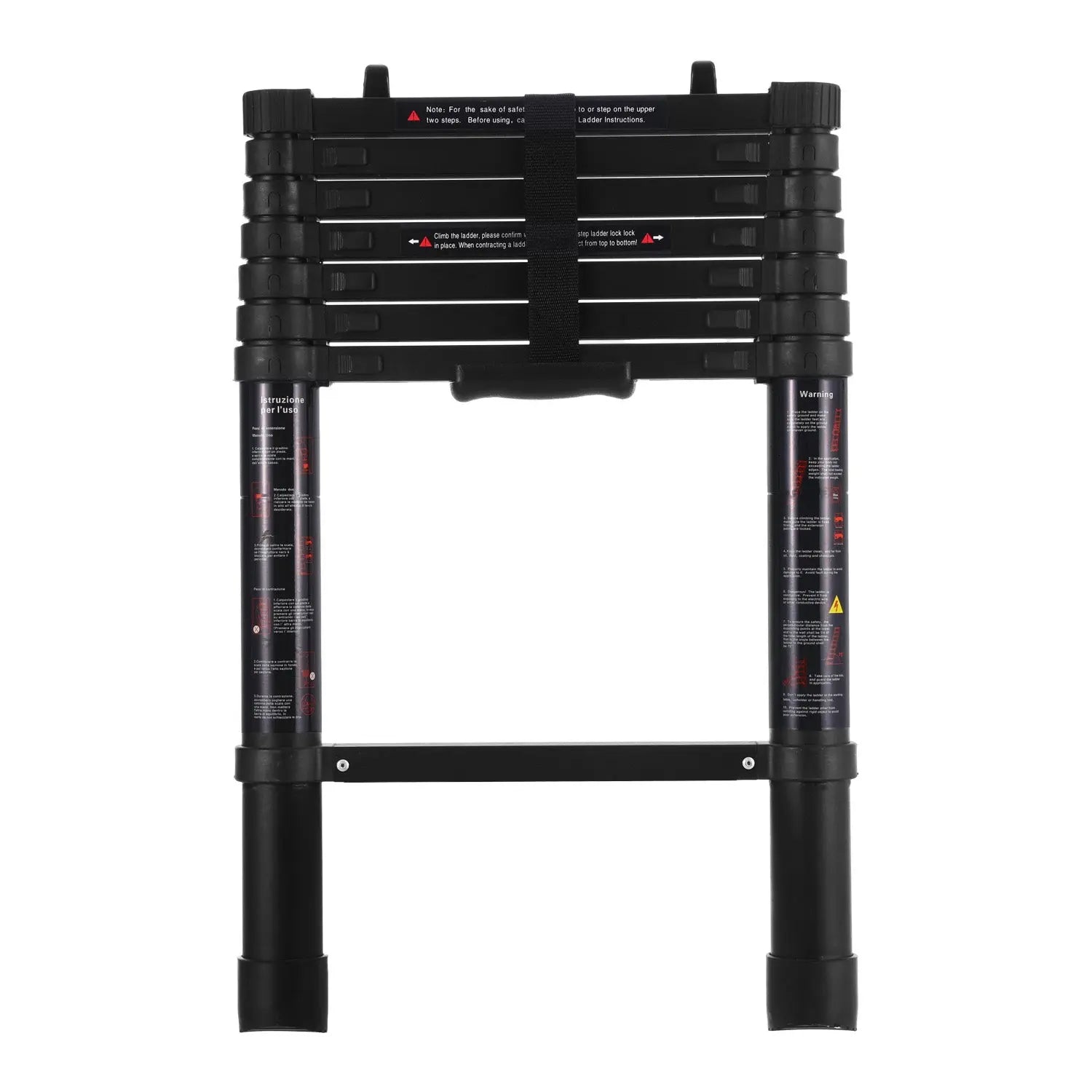 Portable Anti-Slip Collapsible Ladders - 2.6m Aluminum – Younghunter