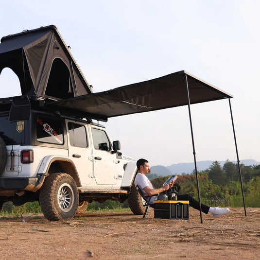 SUV camping gear for long road trips