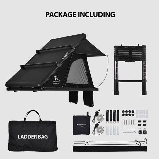 Aluminium Triangle Hard Shell Rooftop Tent | Ultimate Camping Gear ...