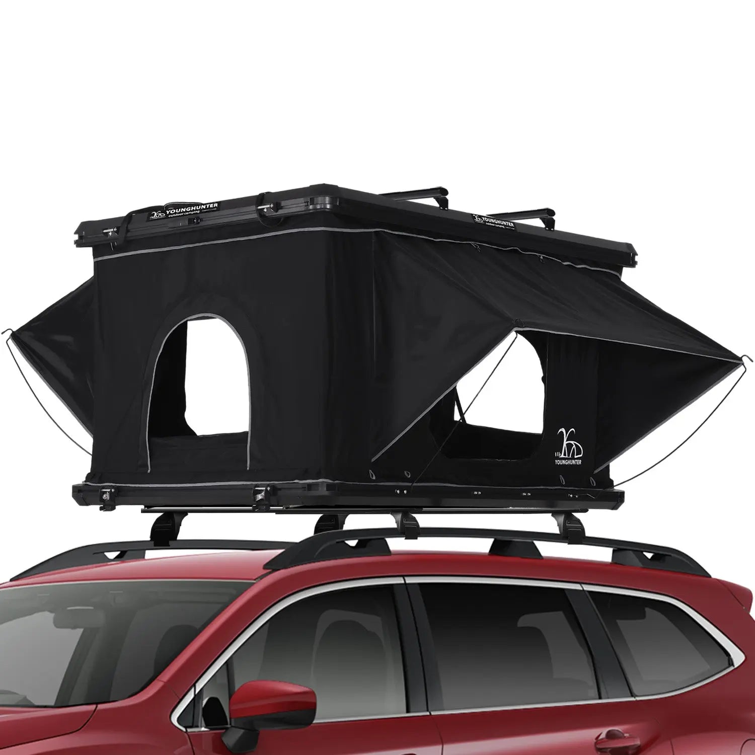Camping 4WD SUV Hard Shell Aluminium Roof Top Tent – Hartschalen-Dachzelt kaufen bei Rooftop Tents Europe