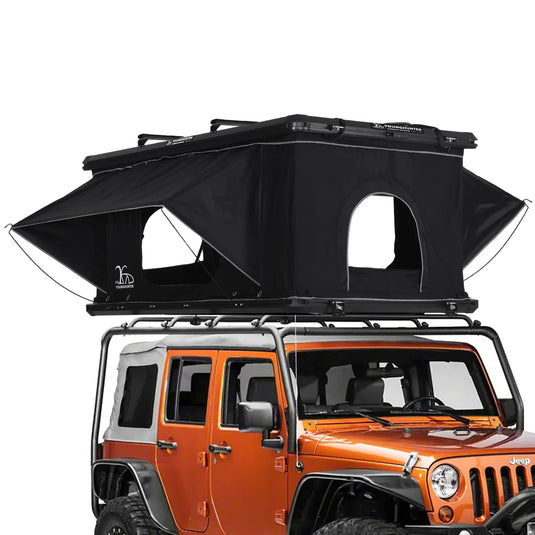 An image of a   Camping 4WD SUV Hard Shell Aluminium Roof Top Tent