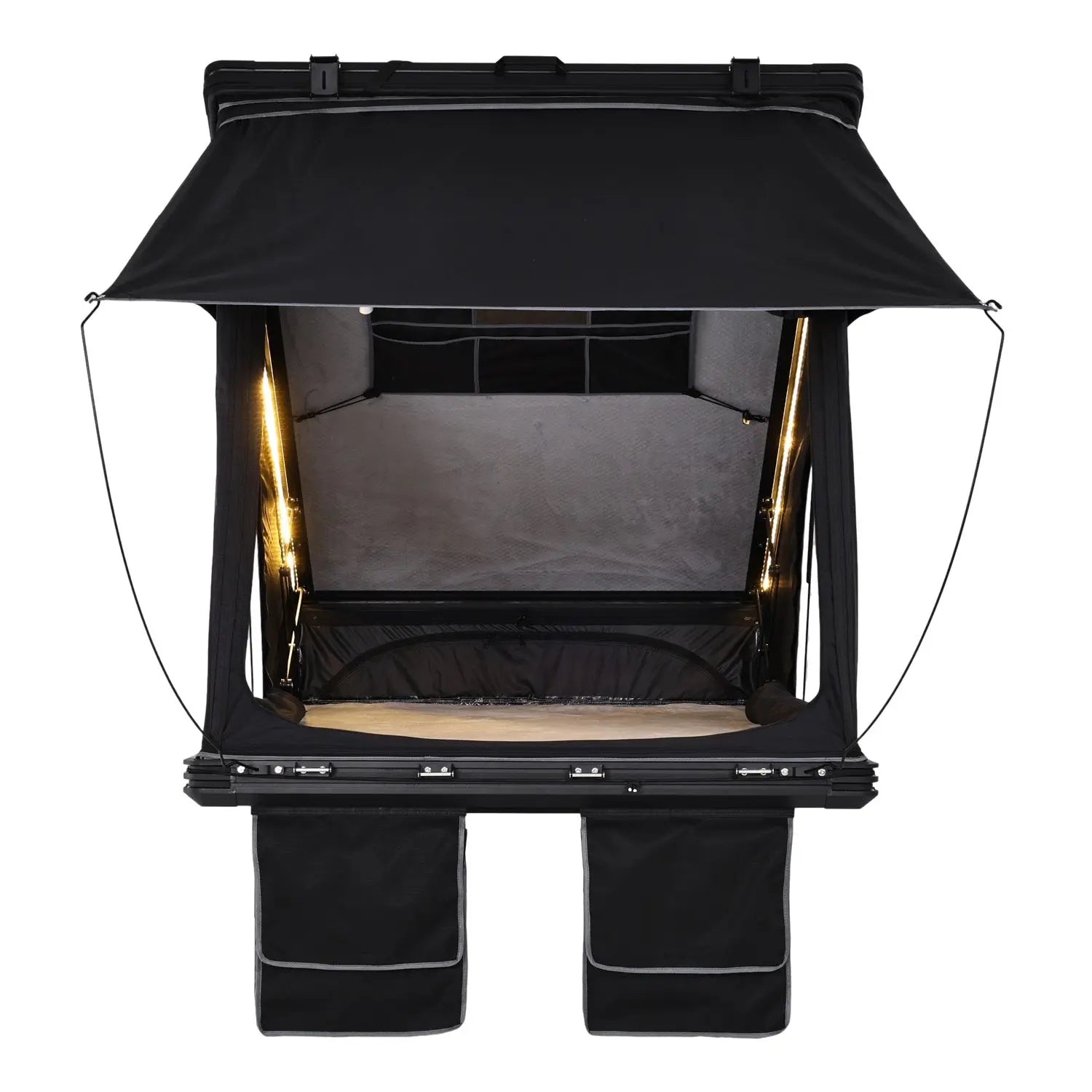 Camping 4x4 Aluminum X shaped frame Max high ridge Triangle Roof Top ...