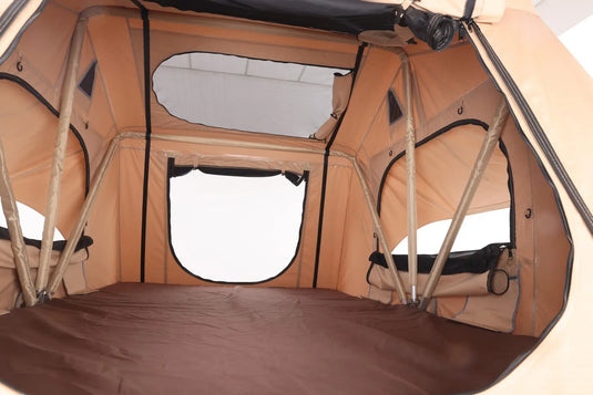 An image of a   Outdoor SUV Soft Shell House Shaped Custom Camping Car Roof Tent