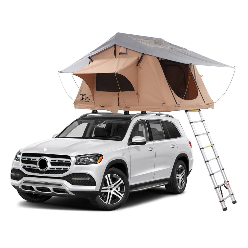 Load image into Gallery viewer, An image of a   Outdoor SUV Soft Shell House Shaped Custom Camping Car Roof Tent
