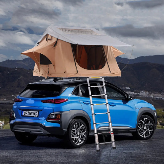 An image of a   Outdoor SUV Soft Shell House Shaped Custom Camping Car Roof Tent