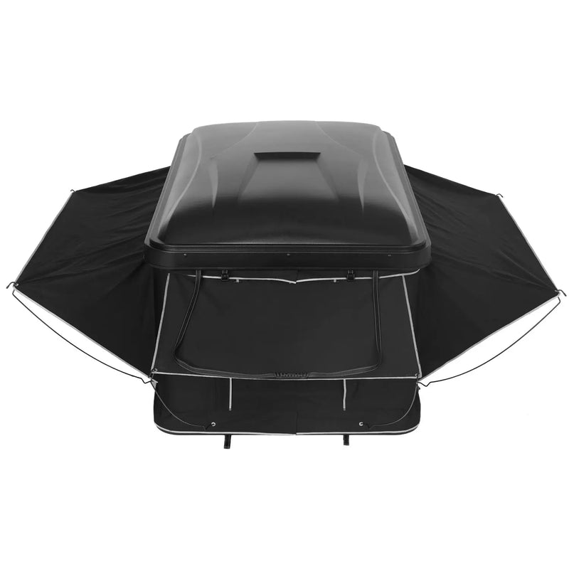 Laden Sie das Bild in Galerie -Viewer, An image of a   Truck top sleeping box pop up hardshell dual expandable car rooftop tent
