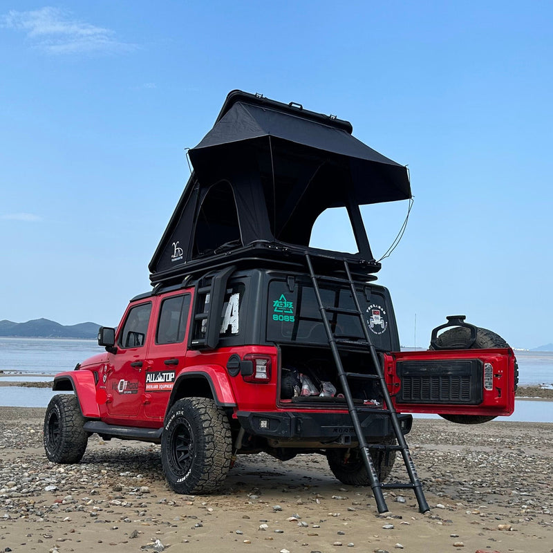 Load image into Gallery viewer, RTT Triangular Aluminum Hard Shell Car Camping SUV Rooftop Tent
