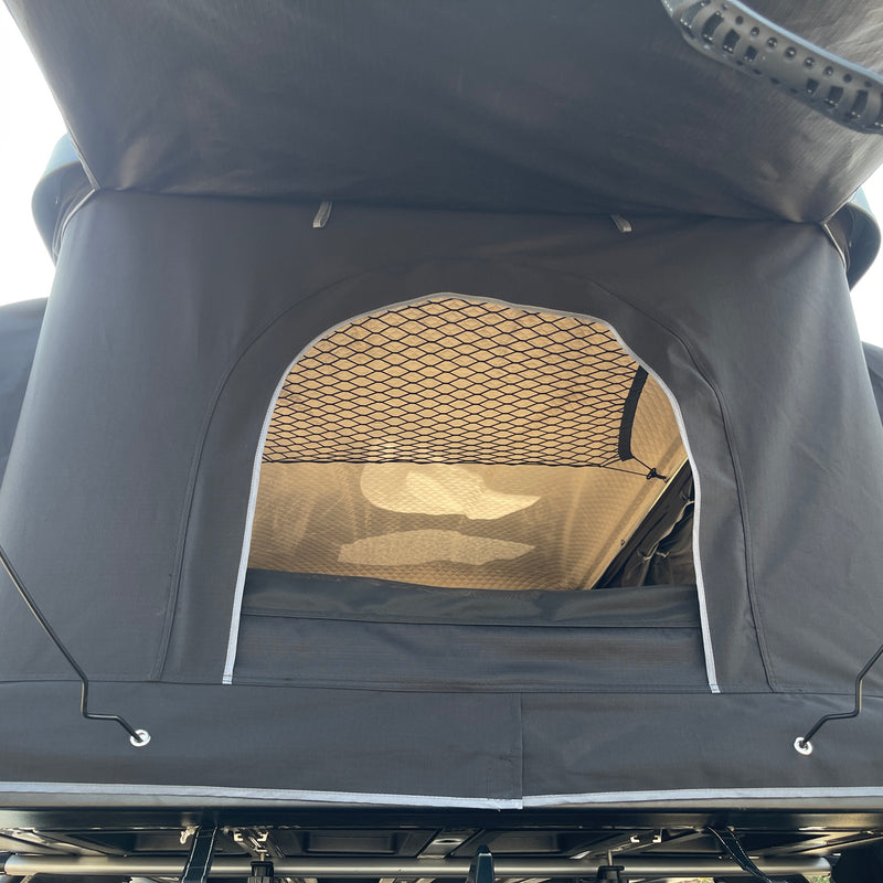 Chargez l&#39;image dans la visionneuse de la galerie, Truck top sleeping box pop up hardshell dual expandable car rooftop tent
