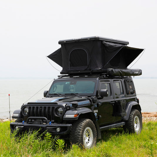 Camping 4WD SUV Hard Shell Aluminium Roof Top Tent